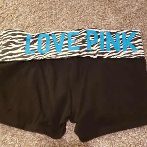 PINK Victoria Secret Yoga shorts